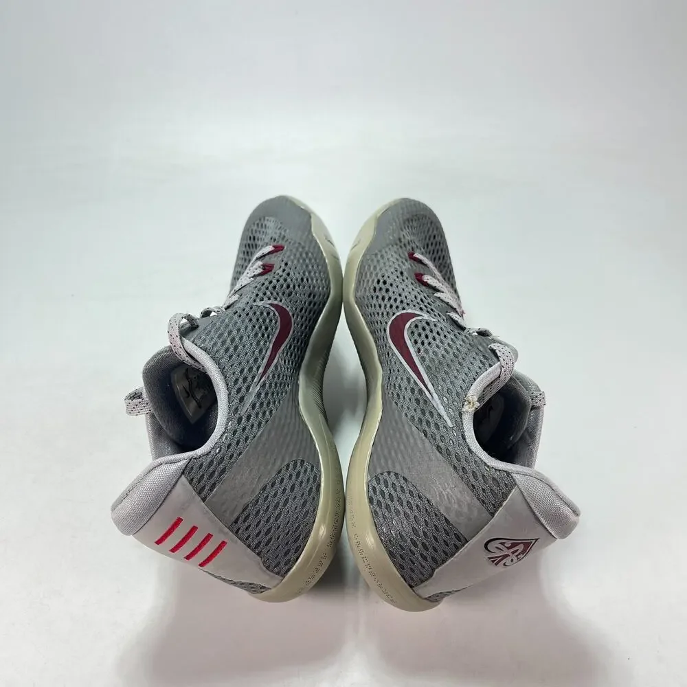 Nike Kobe 11 EM Lower Merion Aces Gray Basketball Shoes 836183-006 Men's Size 10